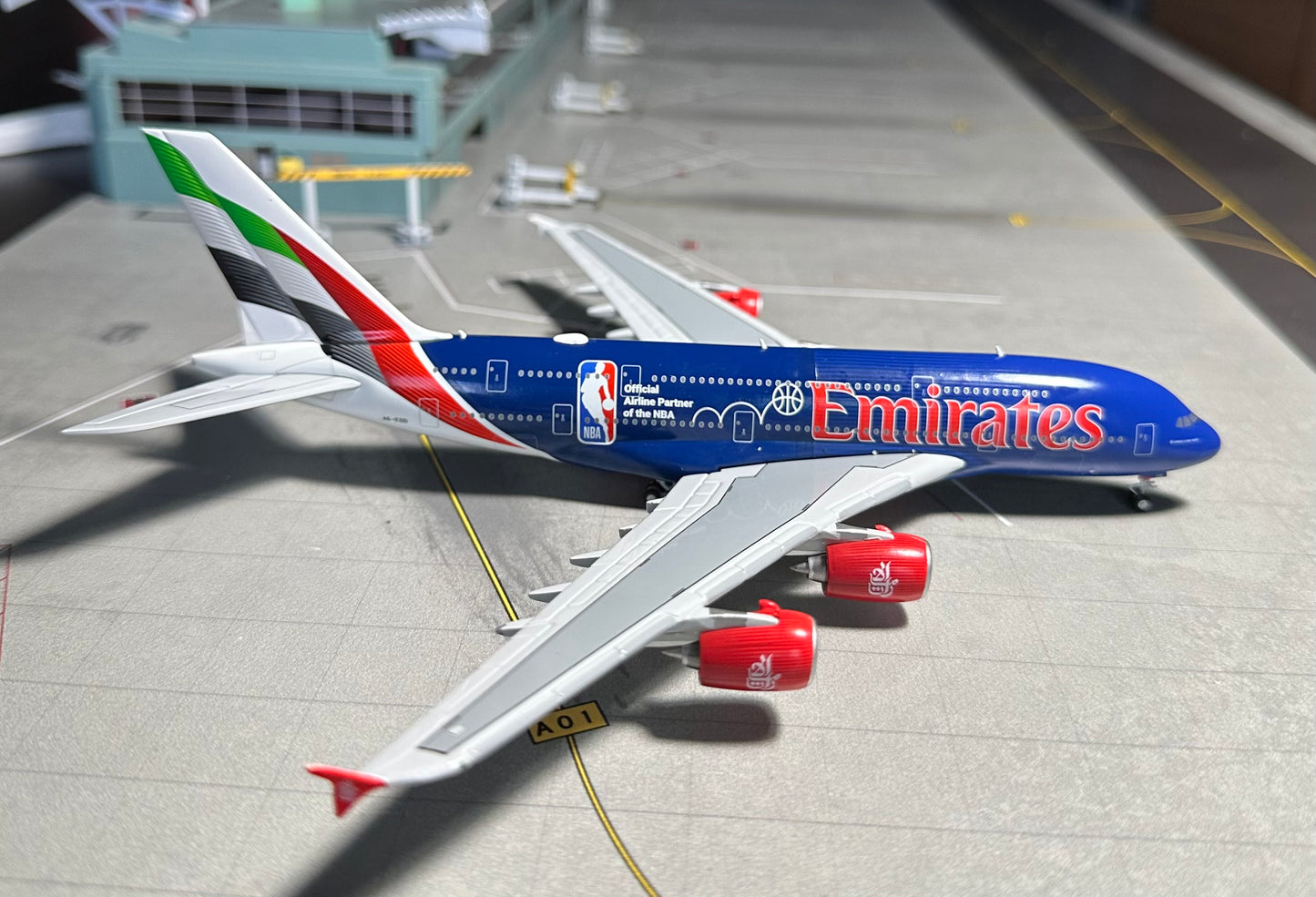 1:400 Emirates A380-800 NBA Special Livery Gemini Jets