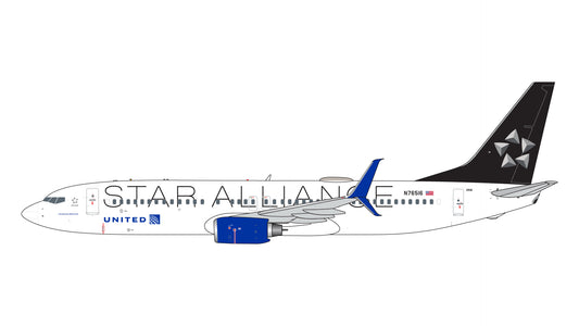 Preorder 1:400 United Airlines B737-800 “Star Alliance” Gemini Jets