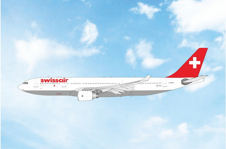 Pre-order 1:400 Swissair A330-200 HB-IQA Phoenix Models