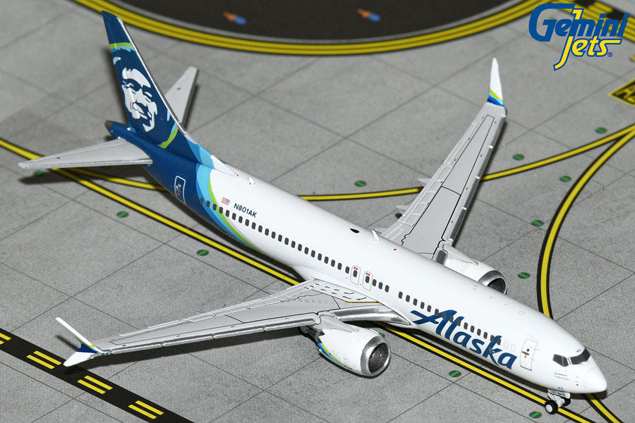 1:400 Alaska Airlines B737 MAX 8 Gemini Jets