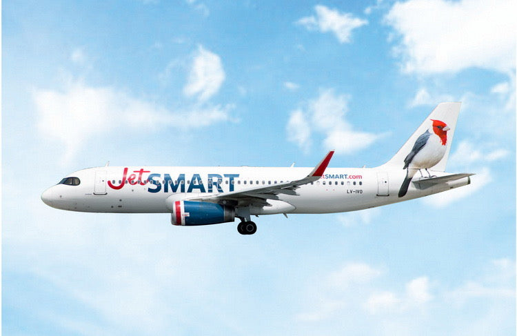 Pre-order 1:400 JetSmart A320-200 LV-IVO Phoenix Models