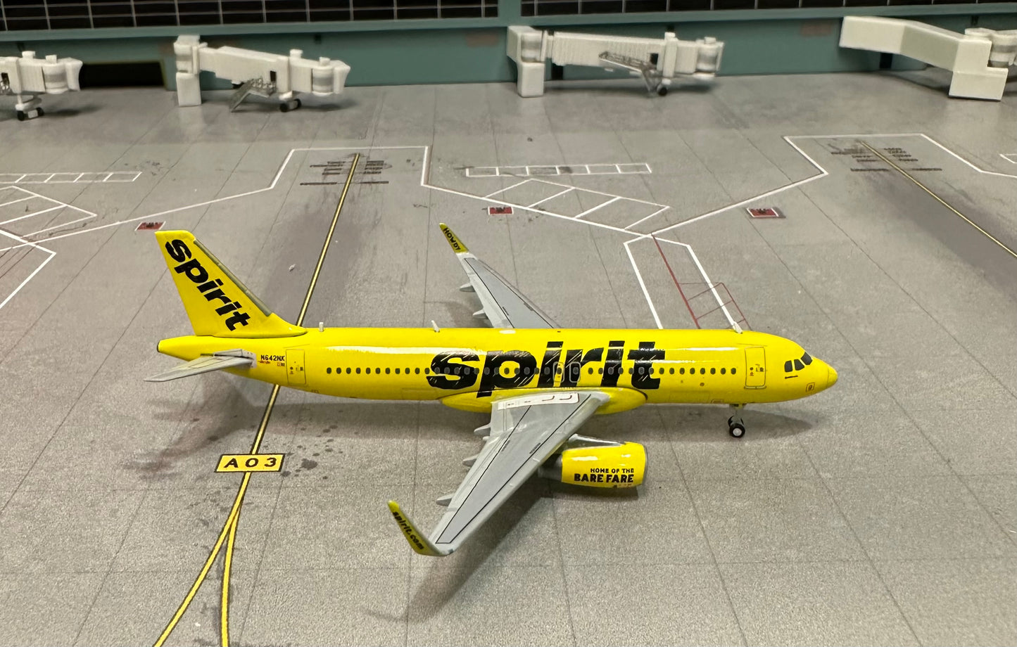 1:400 Spirit Airlines A320-200 Gemini Jets