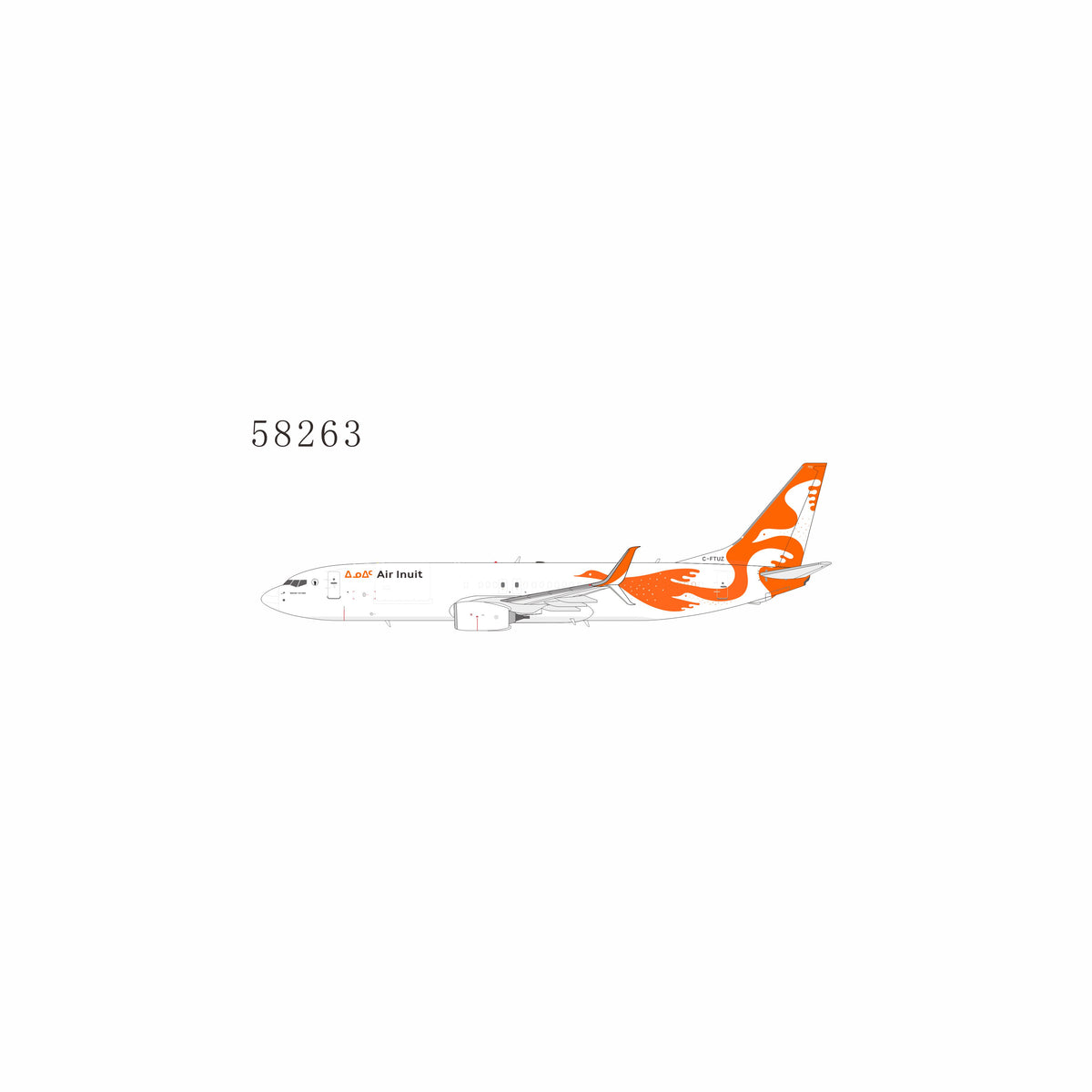 Pre-order 1:400 Air Inuit Cargo B737-800SF C-FTUZ NG Models