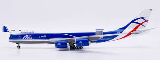 Pre-order 1:400 CargoLogicAir B747-8F “Boeing 100 Years” Interactive Series* JC Wings