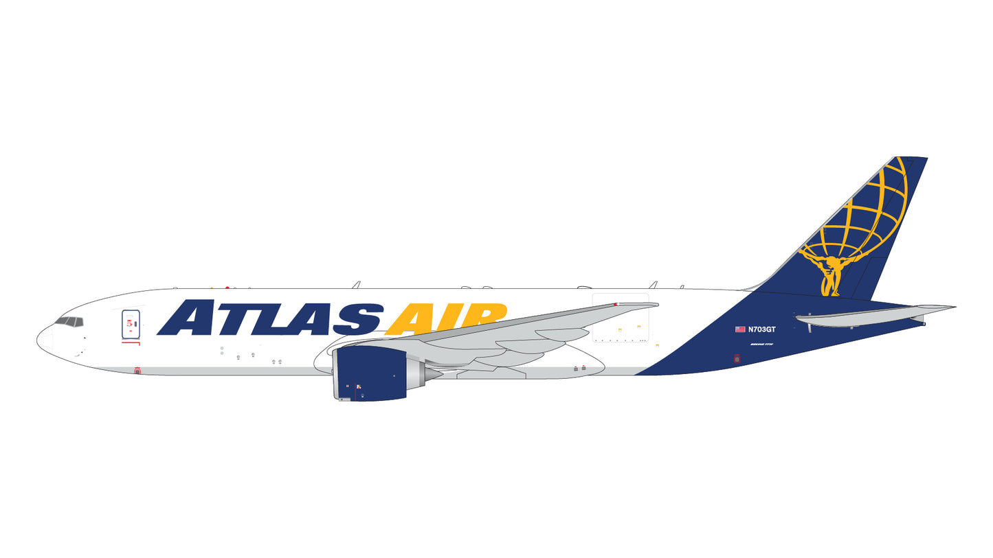 Preorder 1:400 Atlas Air B777-200LRF Gemini Jets