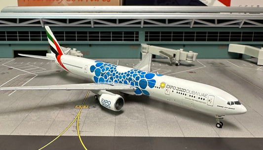 1:400 Emirates B777-300ER "Expo 2020 Blue"  Gemini Jets