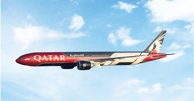 Pre-order 1:400 Qatar Airways B777-300ER “F1” Phoenix Models