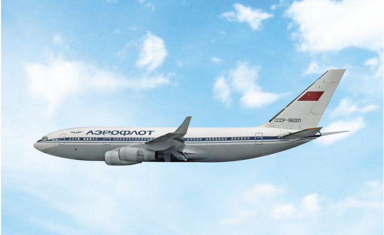 Pre-order 1:400 Aeroflot IL-96-300 Phoenix Models
