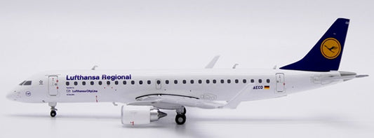 Pre-order 1:400 Lufthansa Regional Embraer ERJ-190LR  JC Wings