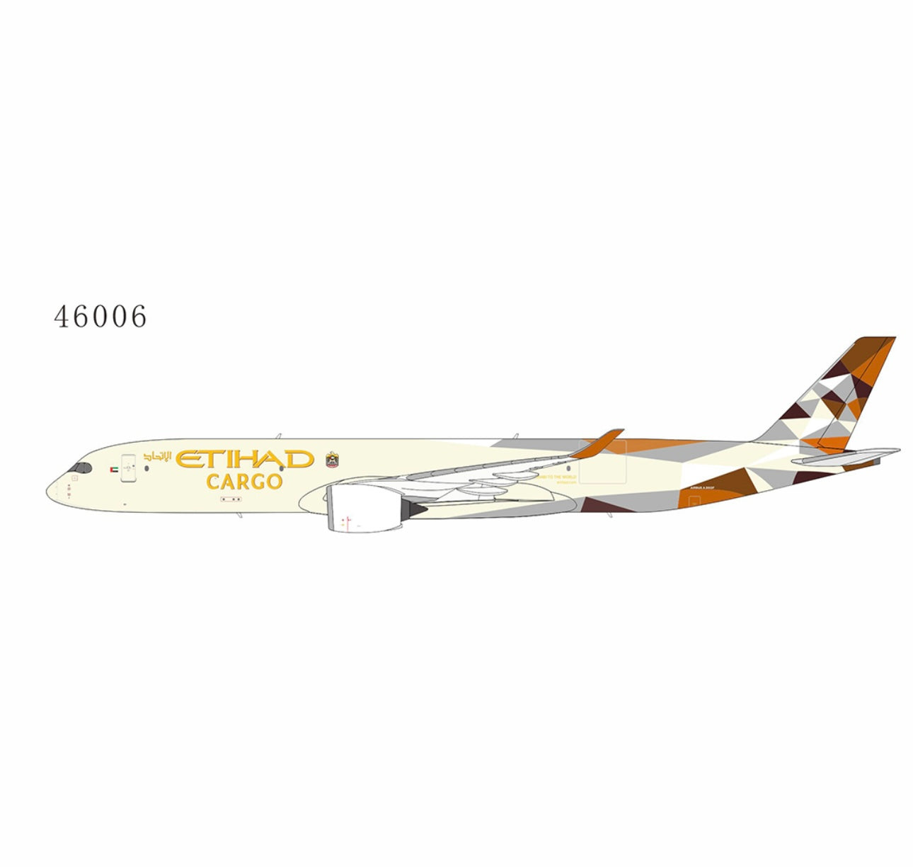 Pre-order 1:400 Etihad Airways A350F NG Models. Fantasy Livery**