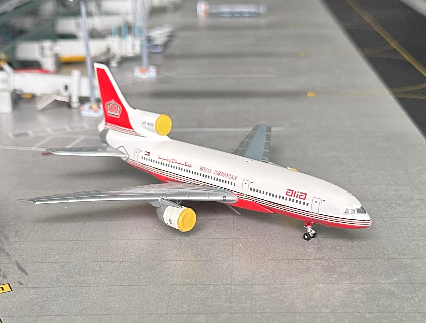 1:400 Alia Royal Jordanian Lockheed L-1011 Tristar BlueBox