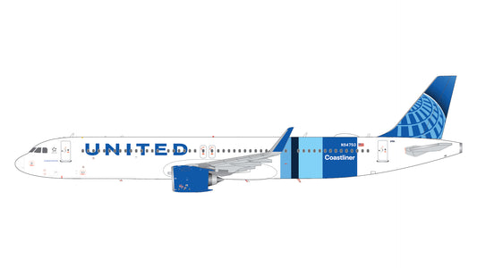 Pre-order 1:200 United Airlines A321neo “Coastliner” Gemini200