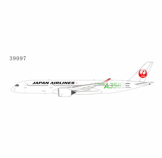 Pre-order 1:400 Japan Airlines A350-900 JA03XJ Green* NG Models.