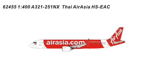 Pre-order 1:400 Thai AirAsia HS-EAC A321-200 Pandamodel