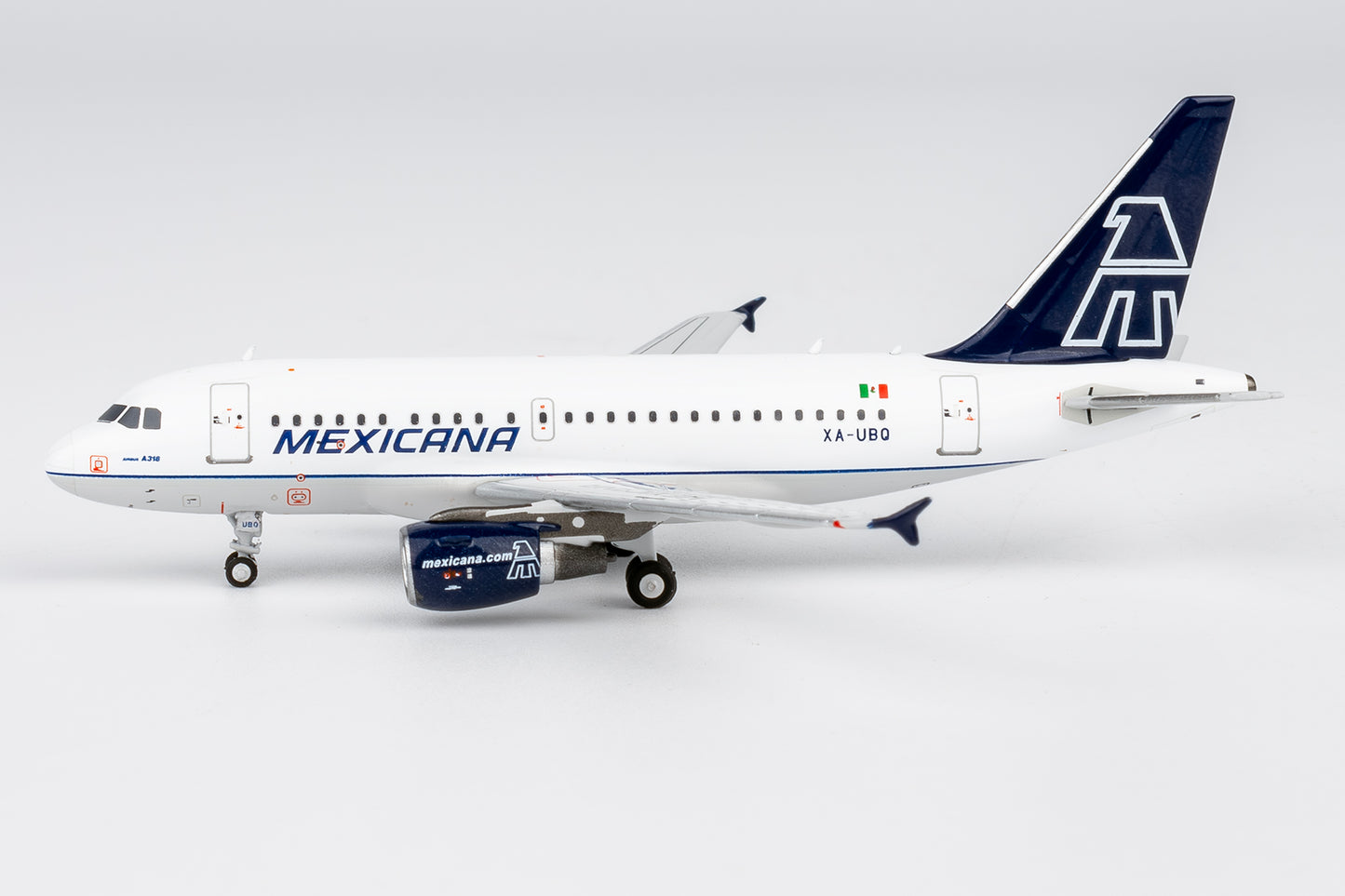 1:400 Mexicana A318-100 XA-UBQ “Old Colors” NG Models