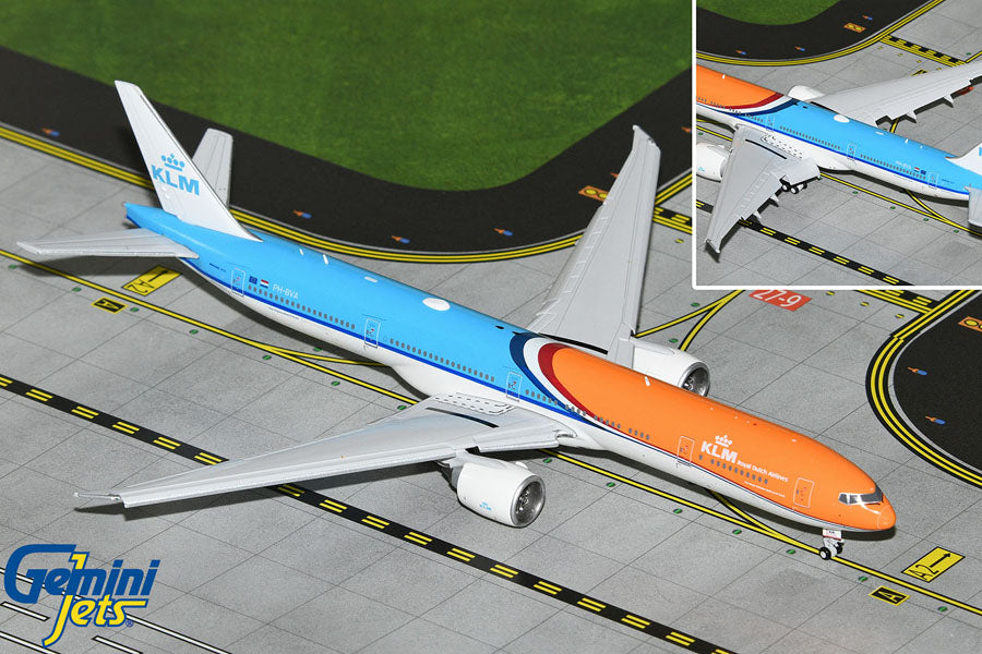 1:400 KLM B777-300ER Flaps Down* Gemini Jets