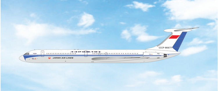 Pre-order 1:400 Aeroflot/JAL IL-62 Phoenix Models