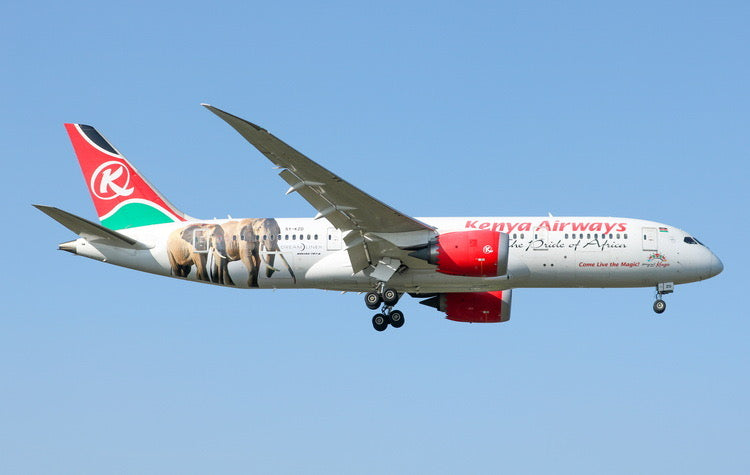 Pre-order 1:400 Kenya Airways B787-8 Phoenix Models