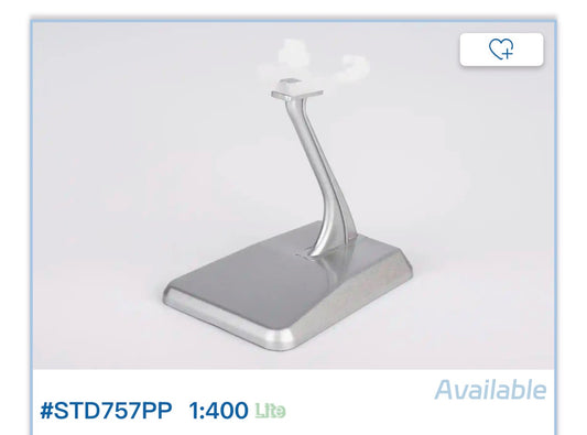 1:400 B757 Plastic Stand NG Models