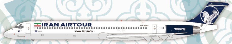 Pre-order 1:200 Iran Air Tour MD-82 JX Models