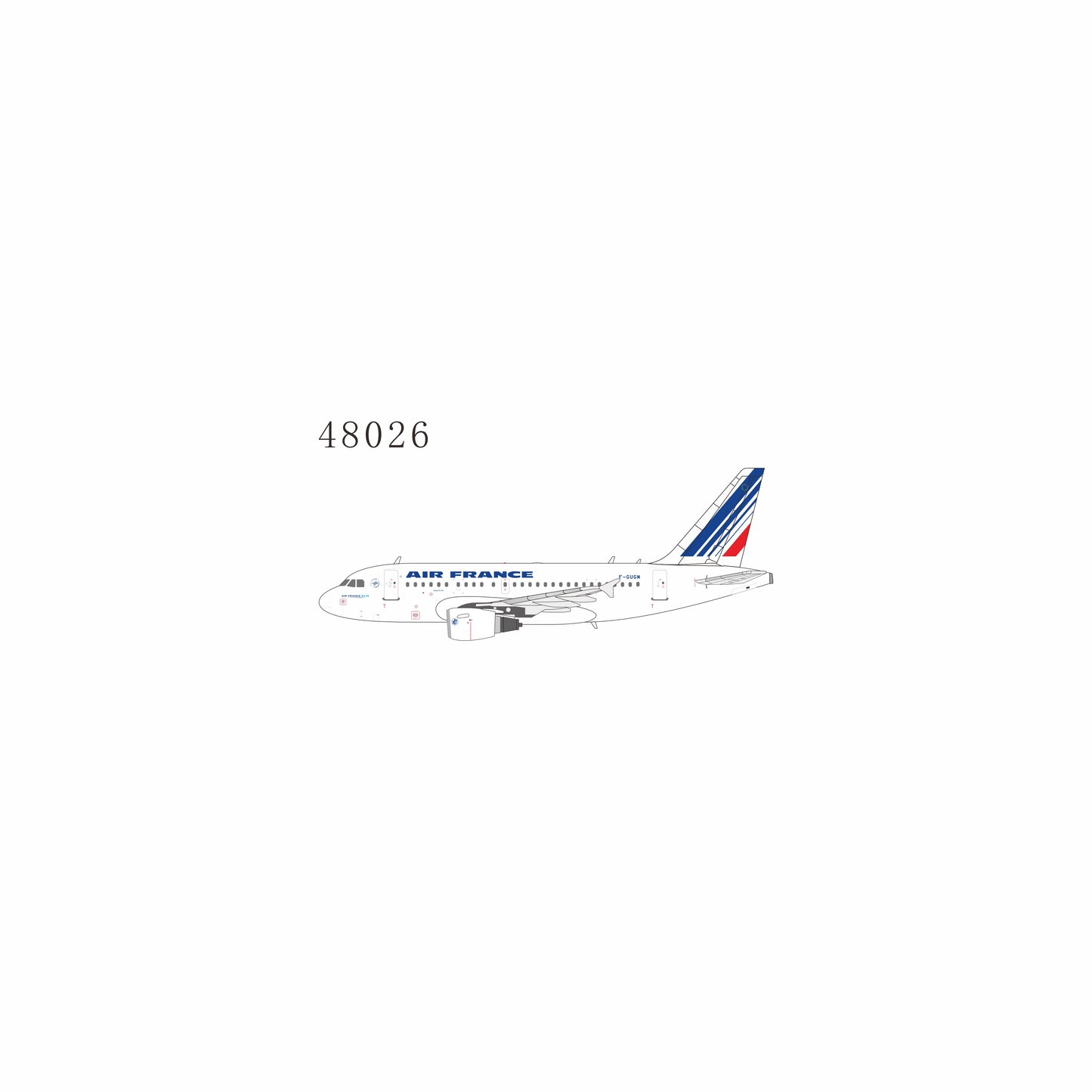 Pre-order 1:400 Air France A318-100 F-GUGM NG Models