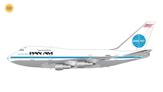 Pre-order 1:200 Pan American World Airways B747SP Flaps Down* Gemini200