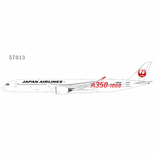 Pre-order 1:400 Japan Airlines A350-1000 JA02WJ Red* NG Models.