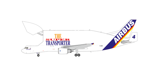 Pre-order 1:400 Air Transport International A300B4-600ST “Beluga #4” Interactive Series* JC Wings