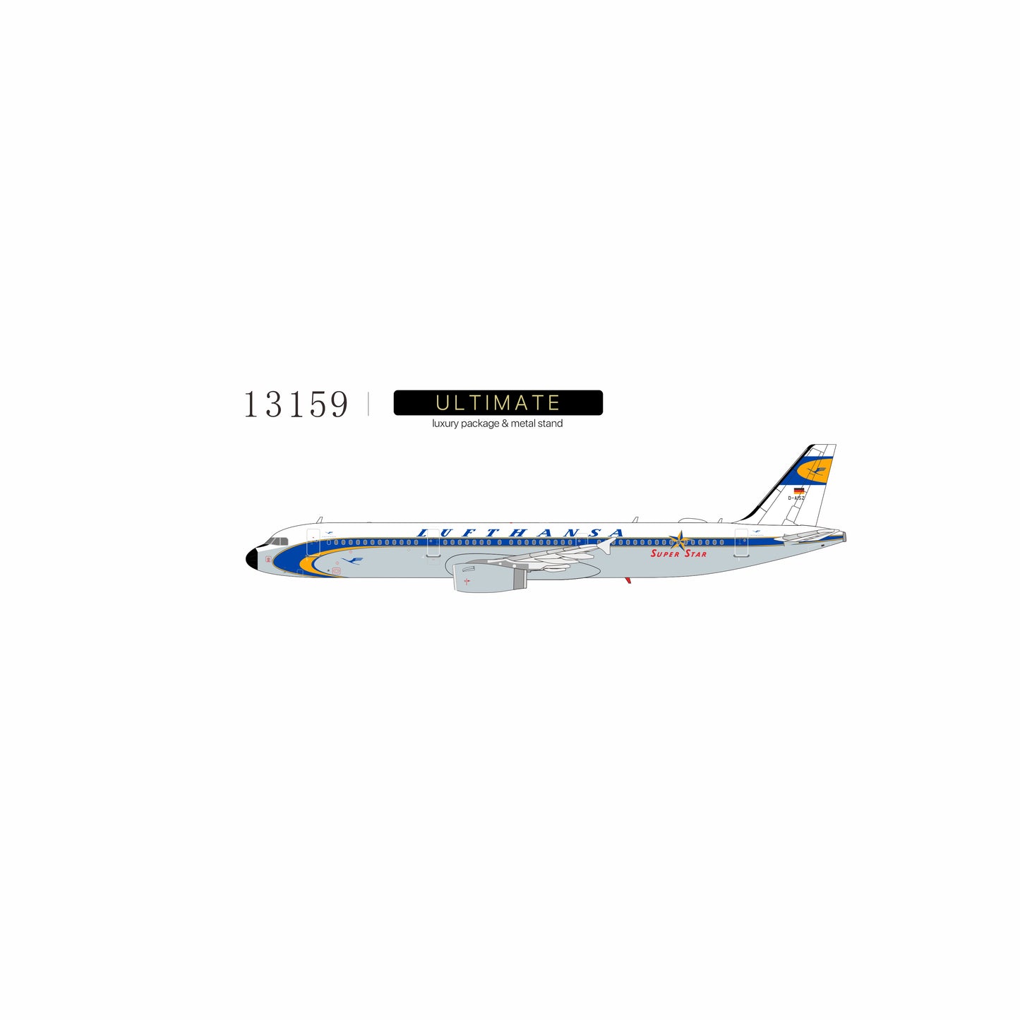 Pre-order 1:400 Lufthansa A321-200 “Super Star Heritage” NG Models Ultimate Collection*