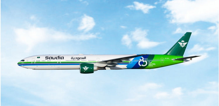 Pre-order 1:400 Saudia B777-300ER “80 Years” Phoenix Models