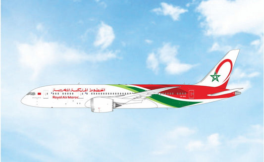 Pre-order 1:400 Royal Air Maroc B787-9 Dreamliner Phoenix Models