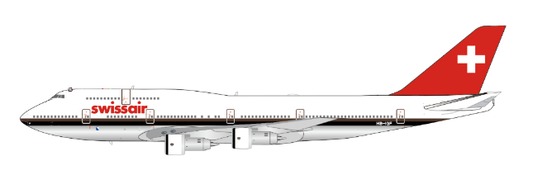 Pre-order 1:400 Swiss Air B747-300 “Polished” JC Wings