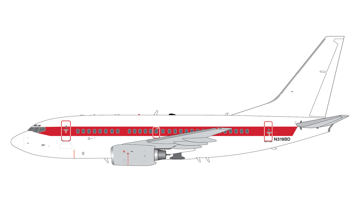 Pre-order 1:200 EG&G B737-600 “Janet Flight” Gemini200