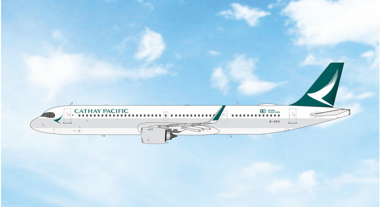 Pre-order 1:400 Cathay Pacific A350-1000 “80 Years Together” Phoenix Models