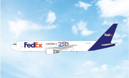 Pre-order 1:400 FedEx B767-300F “AMERICA 250” Phoenix Models
