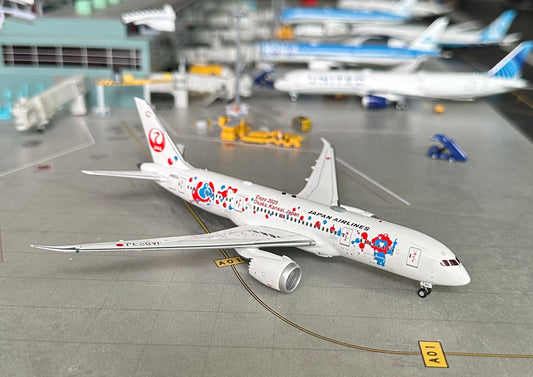 1:400 Japan Airlines B787-8 Dreamliner "Expo 2025 Osaka" New magnetic detachable landing gear Aviation 400