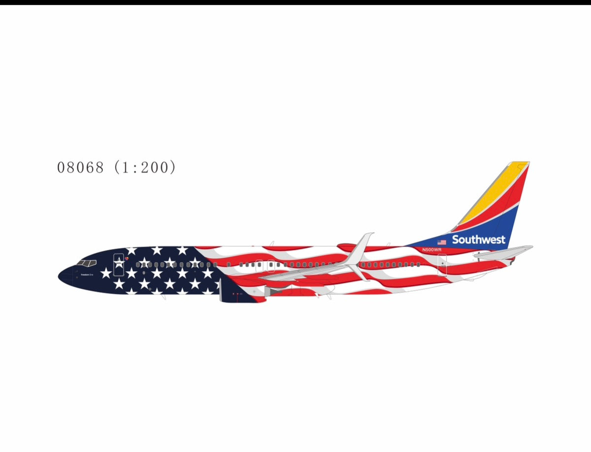 Pre-order 1:200 Southwest Airlines B737-800 “Freedom One” NG Models