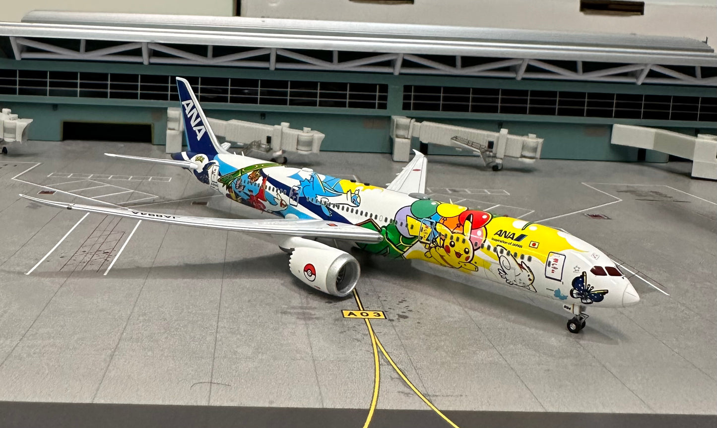 1:400 All Nippon Airways "Pikachu Jet" B787-9 Dreamliner Aviation400