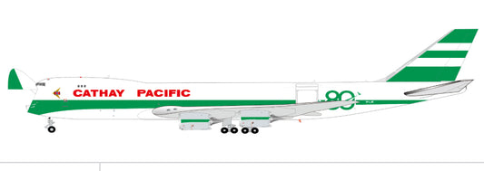 Pre-order 1:200 Cathay Pacific B747-8F “80th Anniversary Livery” Interactive Series* JC Wings