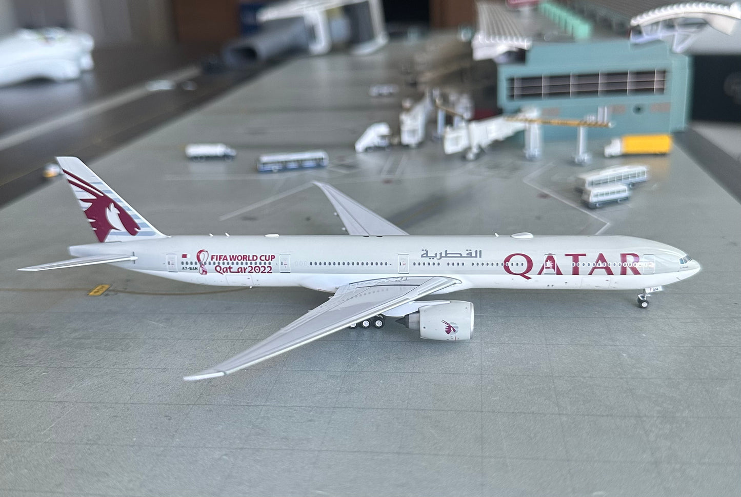 1:400 Qatar Airways B777-300ER "FIFA World Cup 2022” NG Models