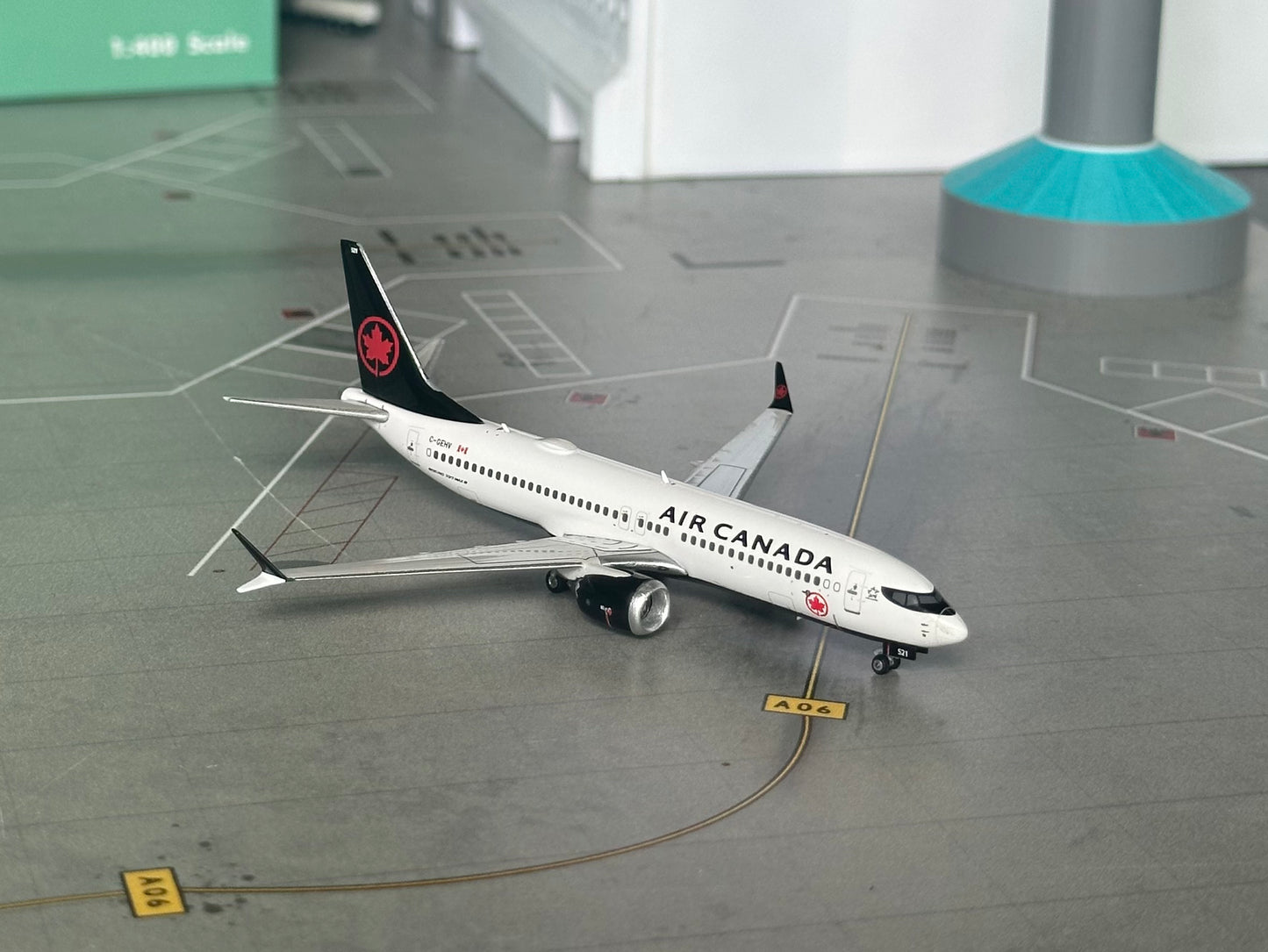 1:400 Air Canada B737 Max 8 C-GEHV Phoenix Models