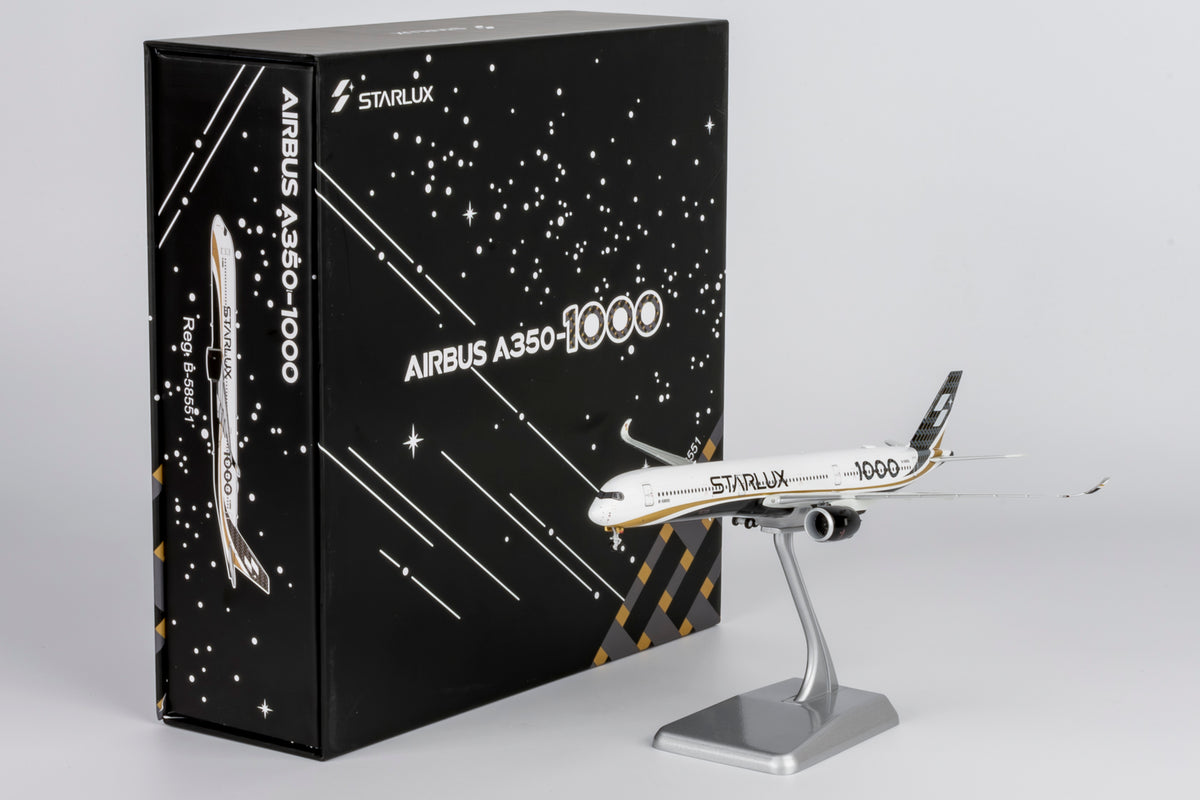 1:400 Starlux Airlines A350-1000 “Carbon Fiber” NG Models Ultimate Collection*