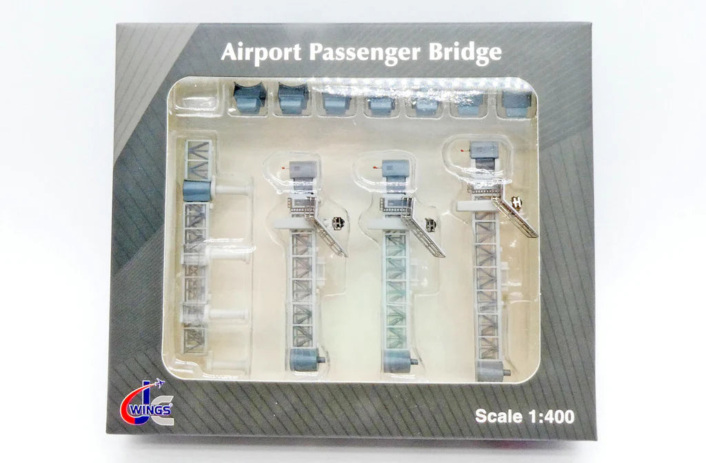 1:400 Airport Passenger Boarding Bridge Set GSE JC Wings