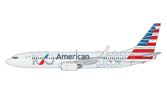 Preorder 1:400 American Airlines B737-800 “100 Years” Gemini Jets