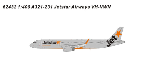 Pre-order 1:400 Jetstar Airways A321-200 Pandamodel