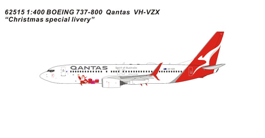Pre-order 1:400 Qantas B737-800 “Santa” Pandamodel