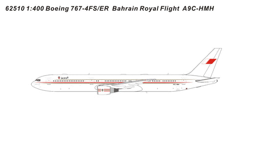 Pre-order 1:400 Bahrain Royal Flight B767-4FS/ER Pandamodel