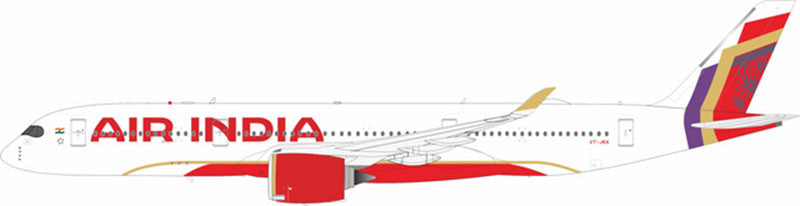 Pre-order 1:400 Air India A350-900 New Livery* New magnetic detachable landing gear Aviation 400