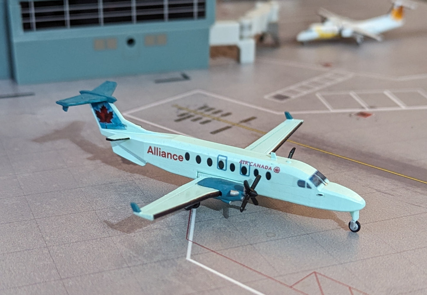 1:200 Air Alliance Ice Blue Beechcraft 1900D 3D Design Deck