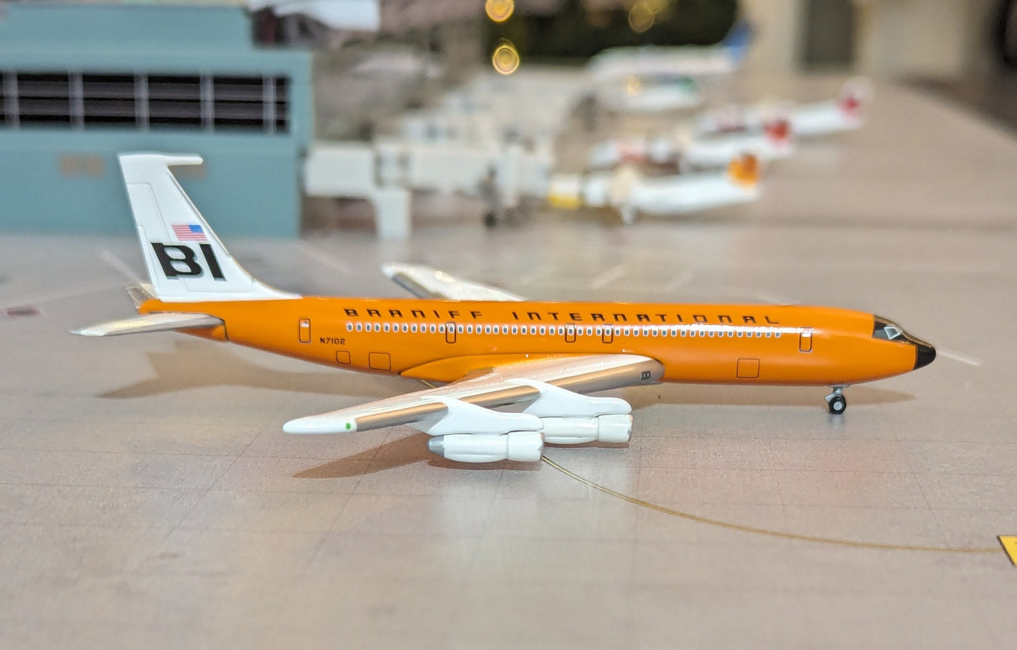 1:400 Braniff International B707-300 Gemini Jets